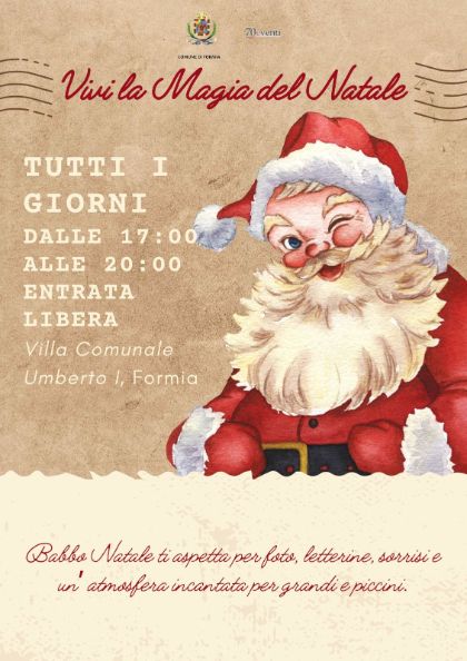 Babbo Natale vi aspetta