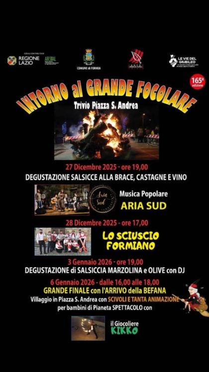 Intorno al Grande Focolare, la kermesse