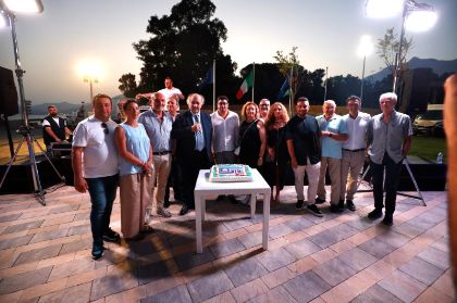 Formia, Festa della Bandiera Blu e apertura della nuova piazza di Santo Janni, nel quartiere di Gianola