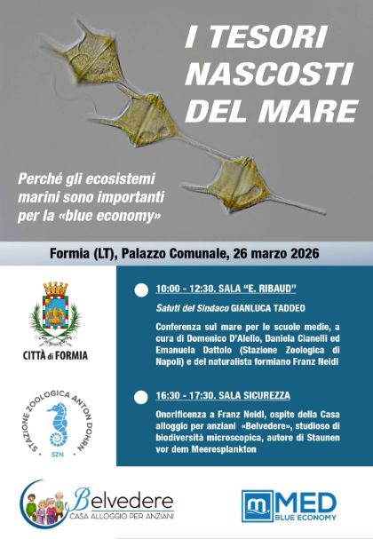 Convegno “I Tesori nascosti del mare – Perché gli ecosistemi marini sono importanti per la blue economy”