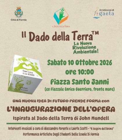 Sabato 10 ottobre, nella nuova piazza di Santo Janni, a Gianola, l'inaugurazione dell'opera 