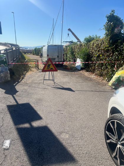 Partiti oggi i lavori di riqualificazione dell'area sottostante la Caserma dei Carabinieri