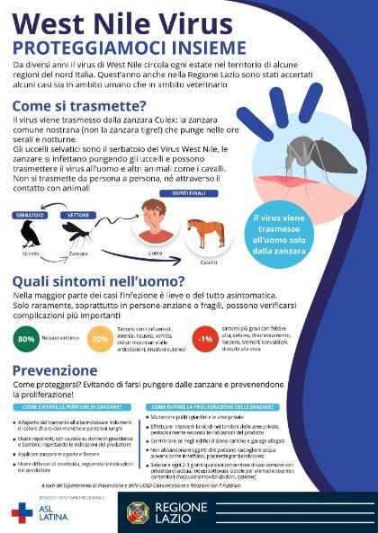 West Nile Virus: le precauzioni da adottare per proteggersi