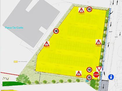 Apertura nuovo parcheggio al Parco De Curtis (quartiere di Gianola-Santo Janni)