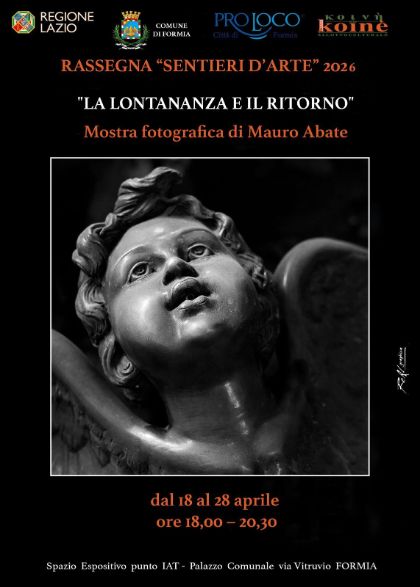 Dal 18 al 28 aprile la mostra fotografica di Mauro Abate