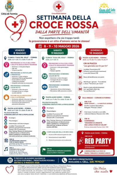 Settimana della Croce Rossa Italiana