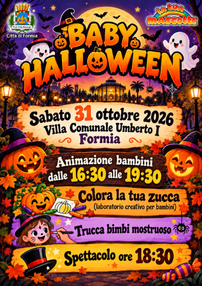 Baby Halloween alla Villa Comunale 