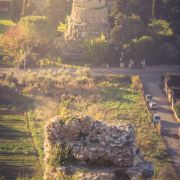 67 Allineamento Tomba di Tulliola e Tomba di Cicerone