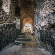 31 Interno scalinata villa di Mamurra (Grotta della Janara)
