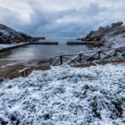 38 Il Porticciolo Romano e la neve