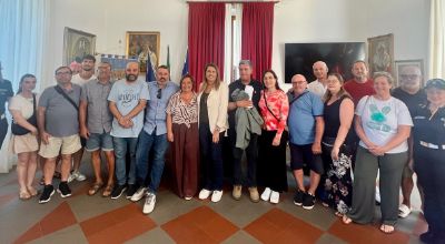 Foto di gruppo con gli ispettori ambientali comunali