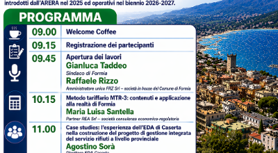 Invito al convegno Regolazione Arera nel settore dei Rifiuti Urbani