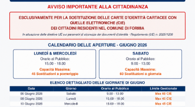 Sostituzione carta d'identità cartacea con quella elettronica