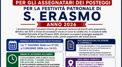 Avviso pubblico Sant'Erasmo