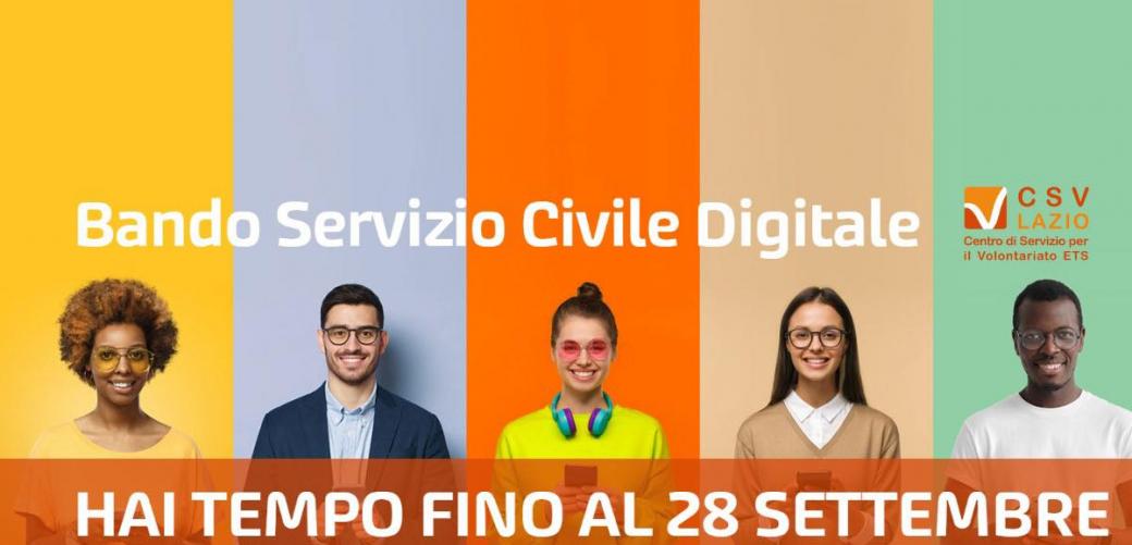 Avviso pubblico progetto - CSV Lazio Scu Digitale